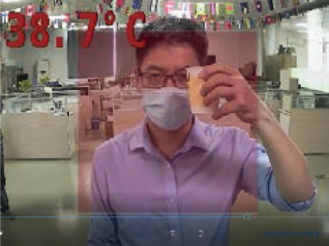 画面表示・音声ガイダンス－異常検出